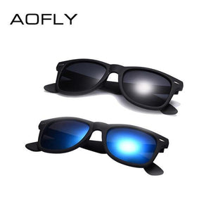 AOFLY Men's Square Fashion Sunglasses - Sunglass Associates