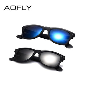 AOFLY Men's Square Fashion Sunglasses - Sunglass Associates