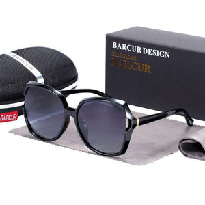 BARCUR Oversize TR90 Women's UV400 Sunglasses - Sunglass Associates