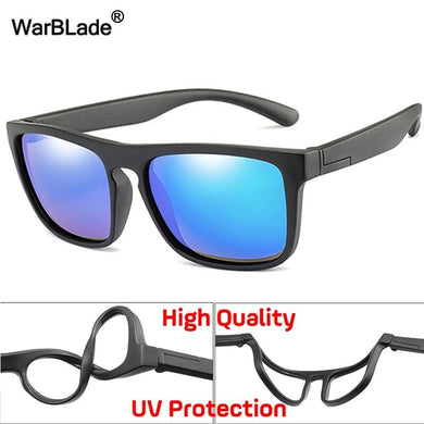 WarBlade Kids Silica Soft Square UV400 Breakproof Sunglasses - Sunglass Associates