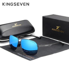 Load image into Gallery viewer, KINGSEVEN Men&#39;s Polarized Mirror Lens Pilot Sunglasses - Sunglass Associates