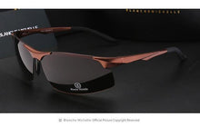 Load image into Gallery viewer, Blanche Michelle Aluminum Magnesium Polarized Men&#39;s Sunglasses - Sunglass Associates