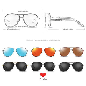 BARCUR Men's Polarized UV400 Sunglasses - Sunglass Associates