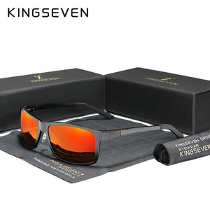 KINGSEVEN Women's Aluminum Magnesium Polarized Sunglasses - Sunglass Associates