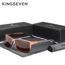 Load image into Gallery viewer, KINGSEVEN Women&#39;s Aluminum Magnesium Polarized Sunglasses - Sunglass Associates