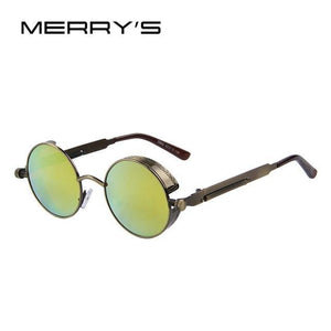 MERRYS Brand Vintage Women's Steampunk Sunglasses - Sunglass Associates