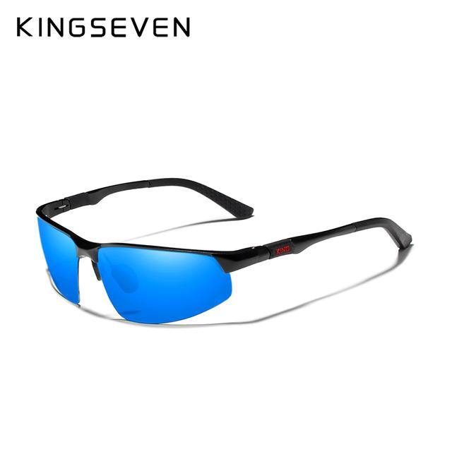 KINGSEVEN Driving Series Polarized Men's Aluminum Sunglasses - Sunglass Associates