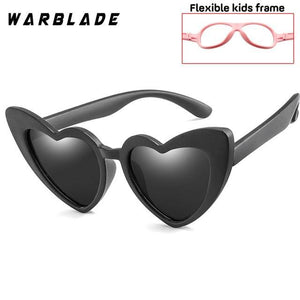 WarBLade Children's Polarized Heart Sunglasses - Sunglass Associates