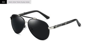 Blanche Michelle Men's Polarized Pilot Sunglasses - Sunglass Associates