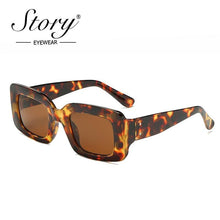 Load image into Gallery viewer, STORY Vintage Retro Small Square Women&#39;s Sunglasses - Sunglass Associates