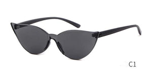 STORY Rimless Cat Eye Sunglasses - Sunglass Associates