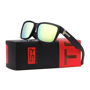 Story Classic Square Polarized Men's Sunglasses - Sunglass Associates