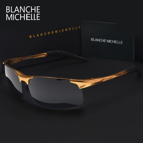 Blanche Michelle Ultra-Light Aluminum Magnesium Men's Sport Sunglasses - Sunglass Associates
