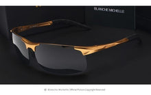 Load image into Gallery viewer, Blanche Michelle Ultra-Light Aluminum Magnesium Men&#39;s Sport Sunglasses - Sunglass Associates