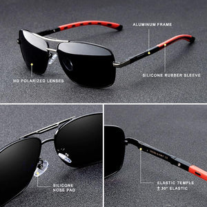 KINGSEVEN 3PCS Combined Sale Men's Polarized Sunglasses - Sunglass Associates