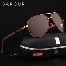 Load image into Gallery viewer, BARCUR Aluminum Vintage Men&#39;s Sunglasses - Sunglass Associates