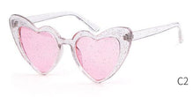 Load image into Gallery viewer, STORY Crystal Lover Heart Glitter Women&#39;s Sunglasses - Sunglass Associates