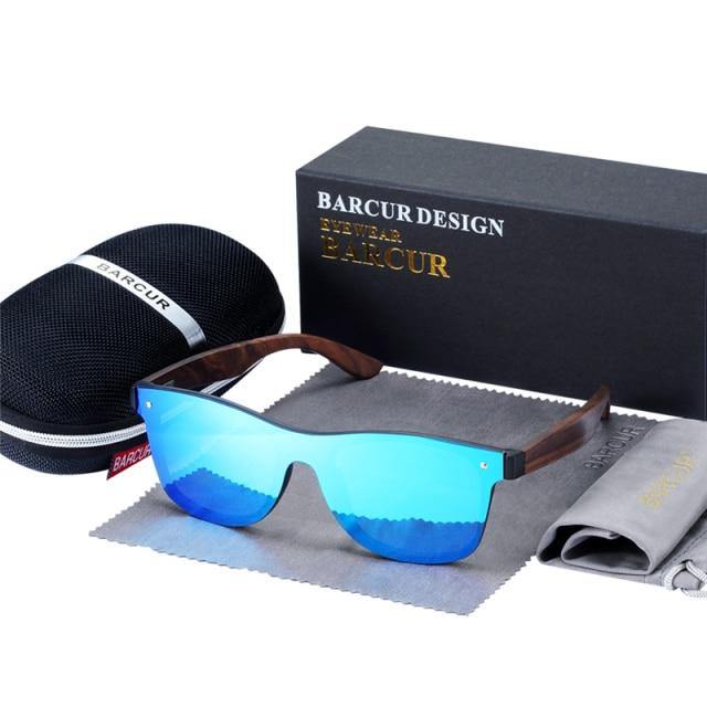 BARCUR Luxury Vintage Men's UV400 Sunglasses - Sunglass Associates