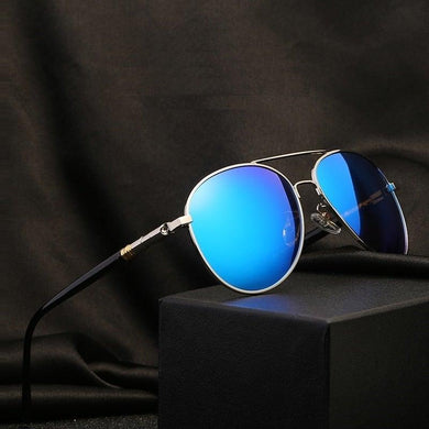 Men's Polarized Pilot Sunglasses - Sunglass Associates