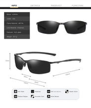 Load image into Gallery viewer, Aoron Polarized Men&#39;s UV400 Sunglasses - Sunglass Associates