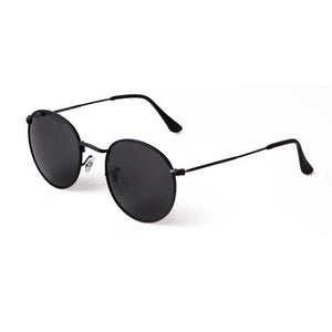 STORY Retro Polarized Round Men's Sunglasses - Sunglass Associates
