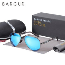 Load image into Gallery viewer, BARCUR Polarized Men&#39;s Pilot Sunglasses - Sunglass Associates