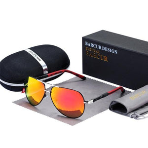 BARCUR Aluminum Vintage Men's Sunglasses - Sunglass Associates