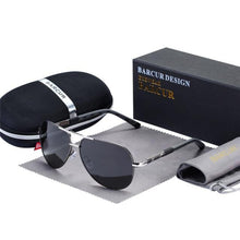 Load image into Gallery viewer, BARCUR Aluminum Vintage Men&#39;s Sunglasses - Sunglass Associates