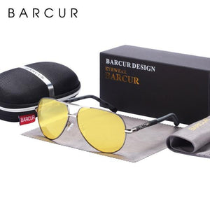 BARCUR Aluminum Vintage Men's Sunglasses - Sunglass Associates