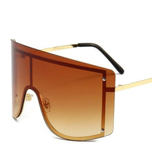 Load image into Gallery viewer, Oversized Women&#39;s Gradient Shield Sunglasses - Sunglass Associates
