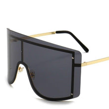 Load image into Gallery viewer, Oversized Women&#39;s Gradient Shield Sunglasses - Sunglass Associates