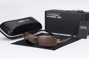 Banned Brand Designer HD Polarized Men's Sunglasses - Sunglass Associates