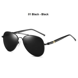 Men's Polarized Pilot Sunglasses - Sunglass Associates