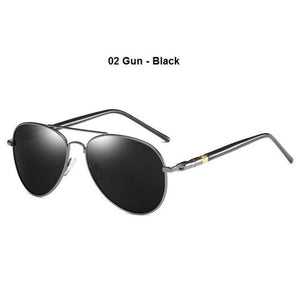 Men's Polarized Pilot Sunglasses - Sunglass Associates