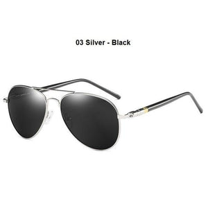 Men's Polarized Pilot Sunglasses - Sunglass Associates