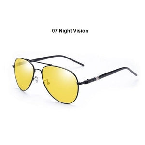 Men's Polarized Pilot Sunglasses - Sunglass Associates