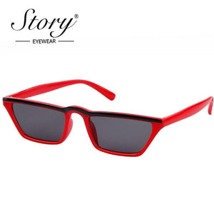 STORY Fashion Small Rectangle Women's Sunglasses - Sunglass Associates