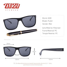 Load image into Gallery viewer, 20/20 Brand Polarized Mens Sunglasses - Sunglass Associates