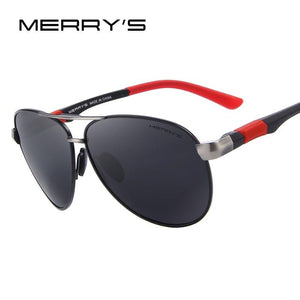 MERRYS DESIGN Men Classic Pilot Sunglasses - Sunglass Associates