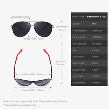 Load image into Gallery viewer, MERRYS DESIGN Men Classic Pilot Sunglasses - Sunglass Associates