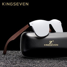 Load image into Gallery viewer, KINGSEVEN Luxury Walnut Wood Sunglasses - Sunglass Associates