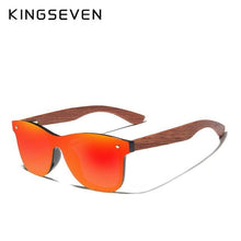 Load image into Gallery viewer, KINGSEVEN Bubinga Wooden Sunglasses - Sunglass Associates