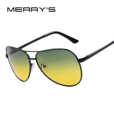 MERRYS Men's Polarized Pilot Sunglasses - Sunglass Associates